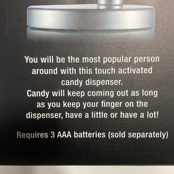 Candy Dispenser Touch Activated Battery Operated 9 inches Tall - Picture 3 of 9